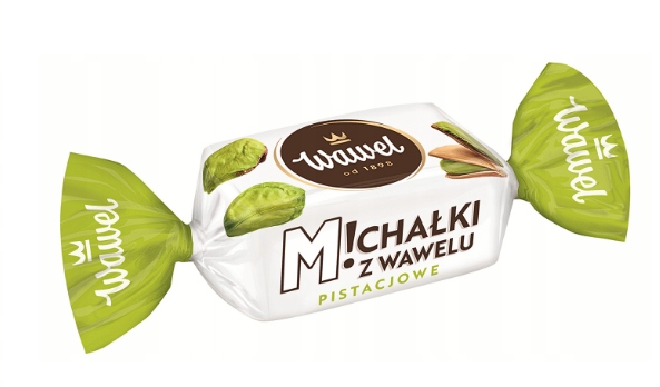 Wawel Cukierki Michałki Białe Kokos święta Mikołaj choinkę 500g świąteczne