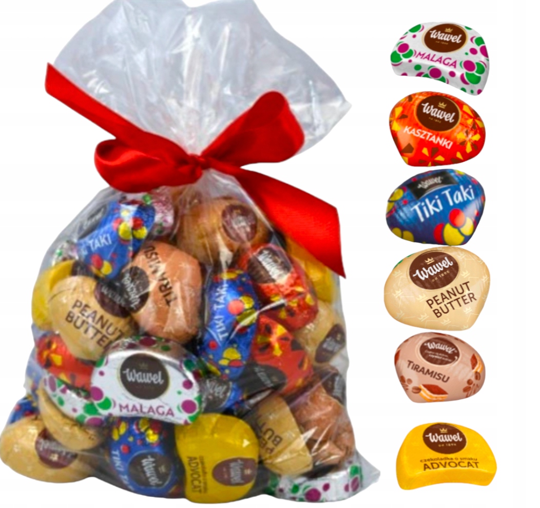 Kasztanki Wawel Cukierki Adwokat malaga 300g święta Mikołaja Czekoladki paczka