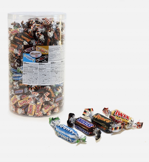 Cukierki Celebration Mars SNICKERS Bounty 0,5 kg MINI Halloween urodziny