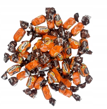 Wawel Orange Cukierki Galaretki Pomarańcz w Czekoladzie 1kg święta Mikołaj choinkę