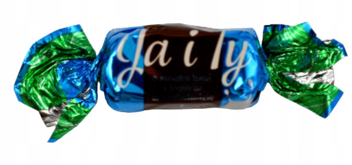 Odra Cukierki Ja i Ty Kiwi Jogurtowe galaretka 300g URODZINY ŚWIĘTA Mikołj