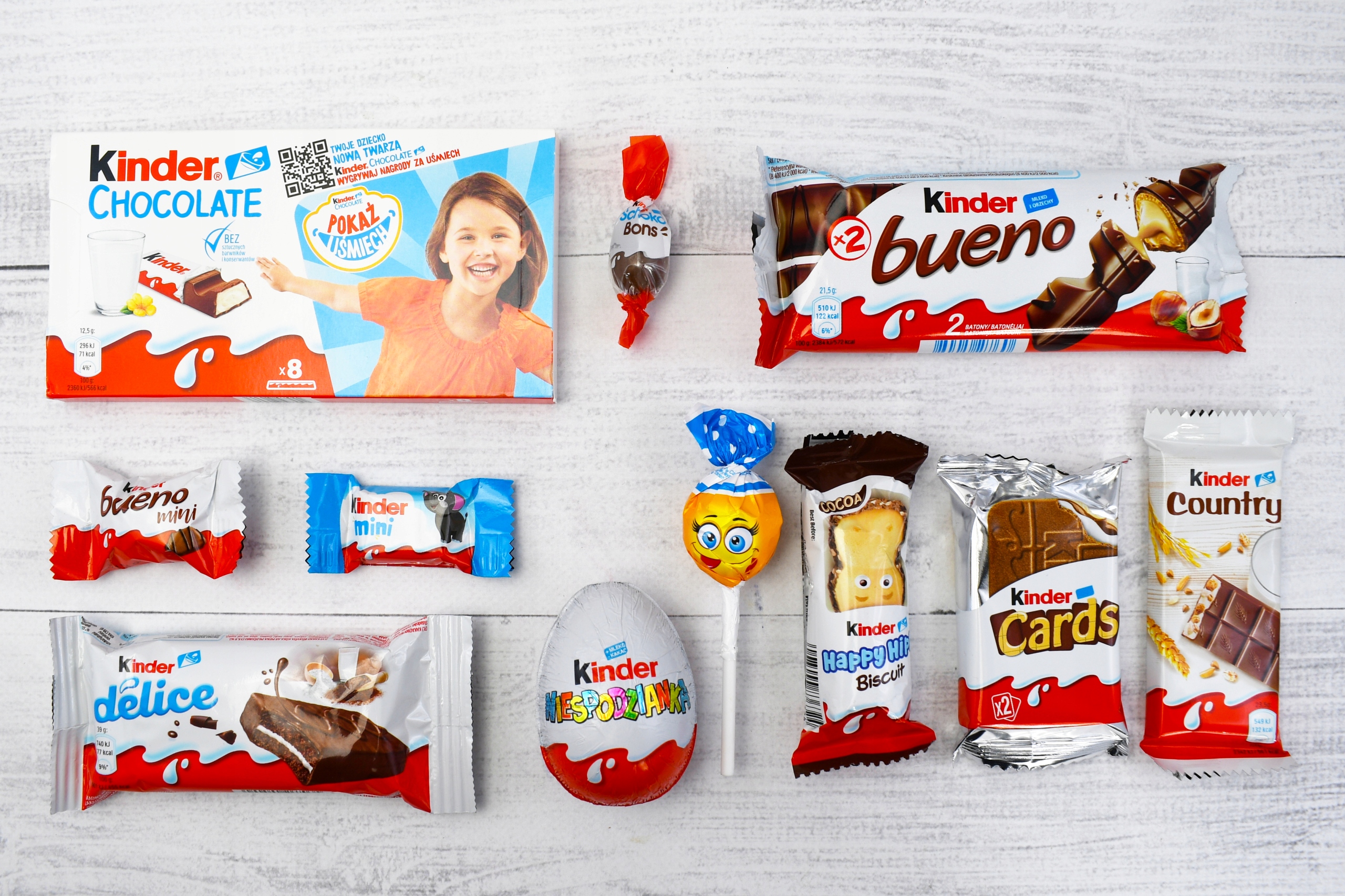 Zestaw Prezentowy Kinder Słodycze Na święta Mikołaj prezetn dzieci choinkę