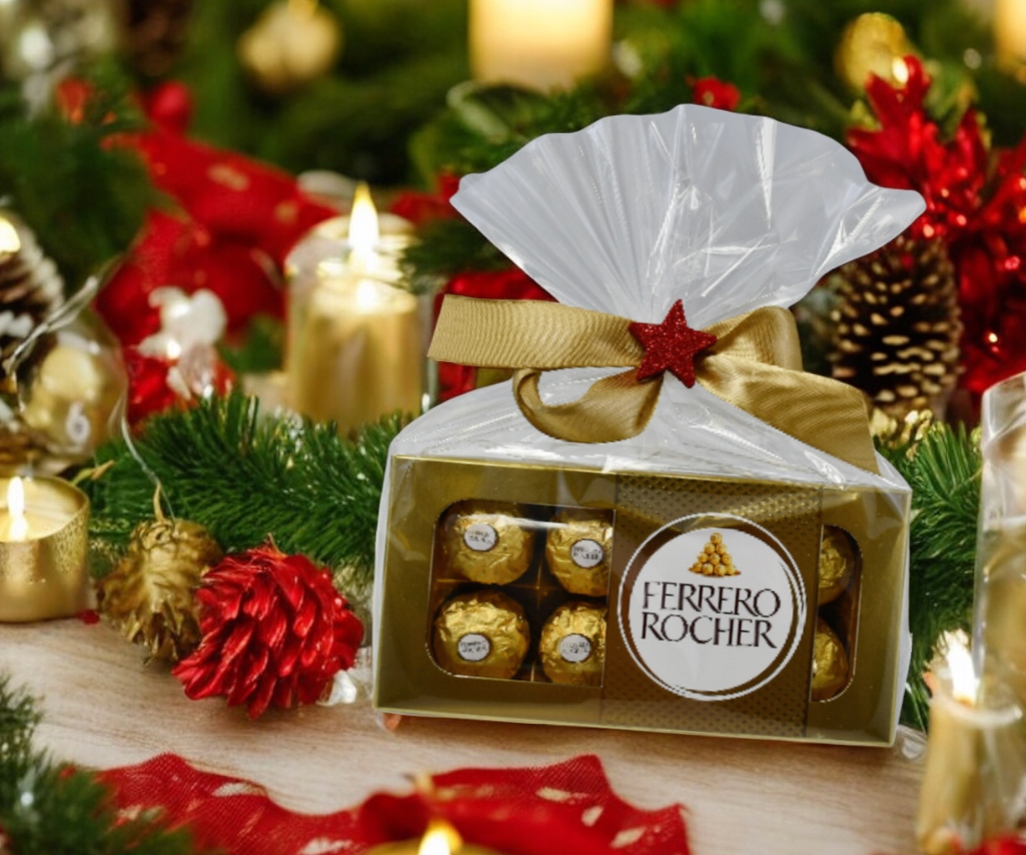 Bombonierka Ferrero Rocher 100g Praliny czekoladowe Święta Mikołaj Prezent