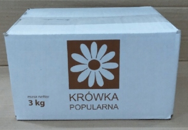 Cukierki Krówki Krówka Żywiecka Popularna 3kg z koniczynką kwiatkiem