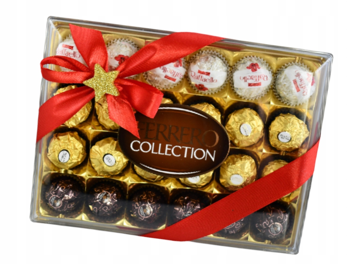 Bombonierka Ferrero Collection czekoladeki Raffaello 269g Na Święta Mikołaj