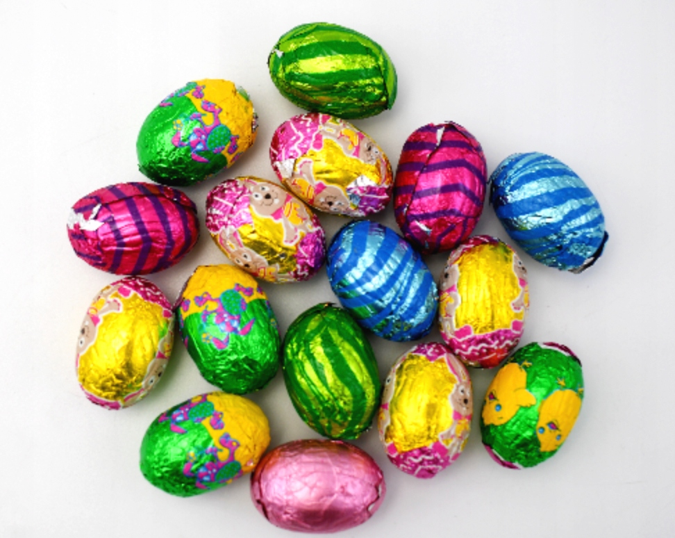 Jajka nadziewane ŚWIĘTA Czekoladowe Jajko Wielkanocne Baron 500g jajeczka Milano