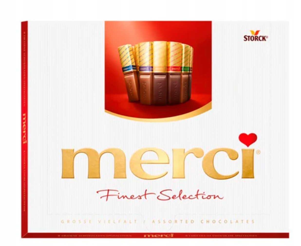 Storck Merci 250g Bombonierka Święta urodziny Mamy prezent