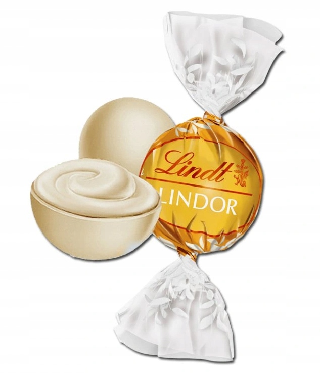 Lindt Lindor Praliny W Białej Czekoladzie Dla Nauczyciela Pralinki 200g mamy urodziny