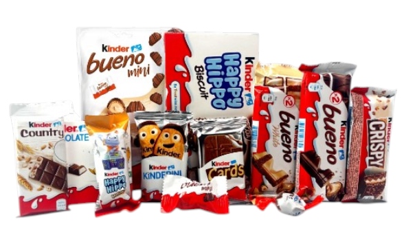 Kinder Słodycze Prezent dzień dziecka urodziny paczka zestaw zakończenie