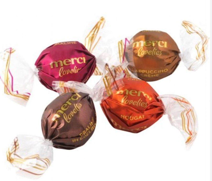 Bombonierka Praliny Merci Lovelies Classic 185g Święta MIKOŁAJ Mamy Prezent