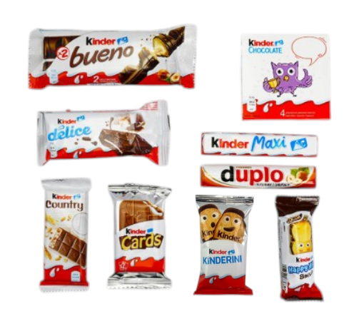 Zestaw czekolada Kinder Pierwsza Komunia Aniołek komunię dla dziecka komunijnnego
