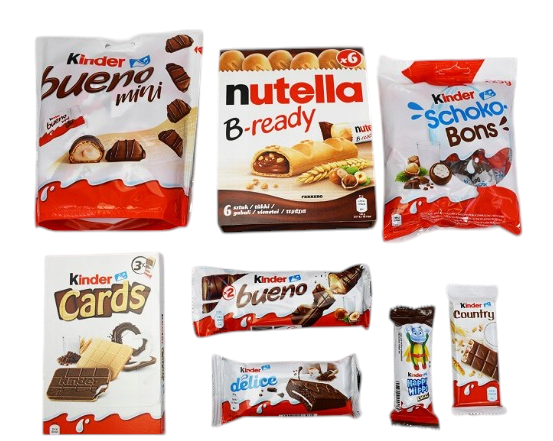 Zestaw prezentowy słodycze Kinder Komunia DLA dziecka komunijnego komunię