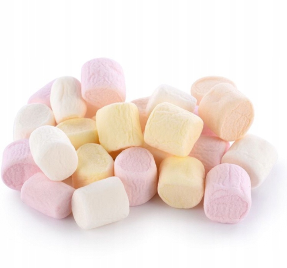 Nestle Pianki Jojo Marshmallow Mix smaków Truskawkowe Waniliowe Żelki 86g