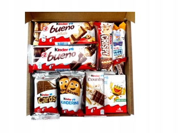 Kinder paczka dzień dziecka dzieci Słodycze Prezent urodziny zestaw komunia