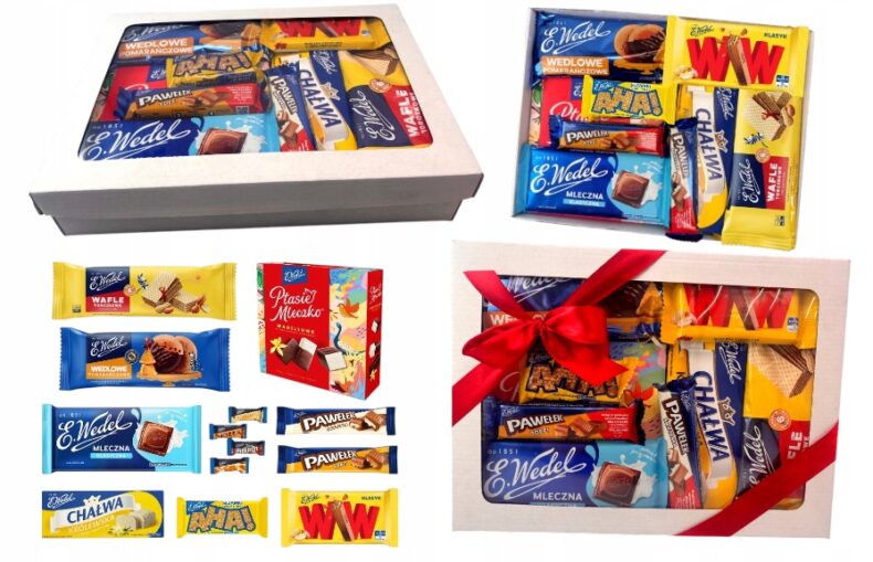 Wedel zestaw słodyczy dla mamy dzień Matki urodziny polskie produkty