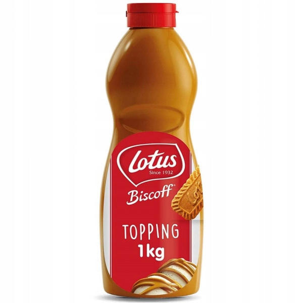 Lotus Syrop Ciasteczkowy Smakowy Sos Biscoff 1kg