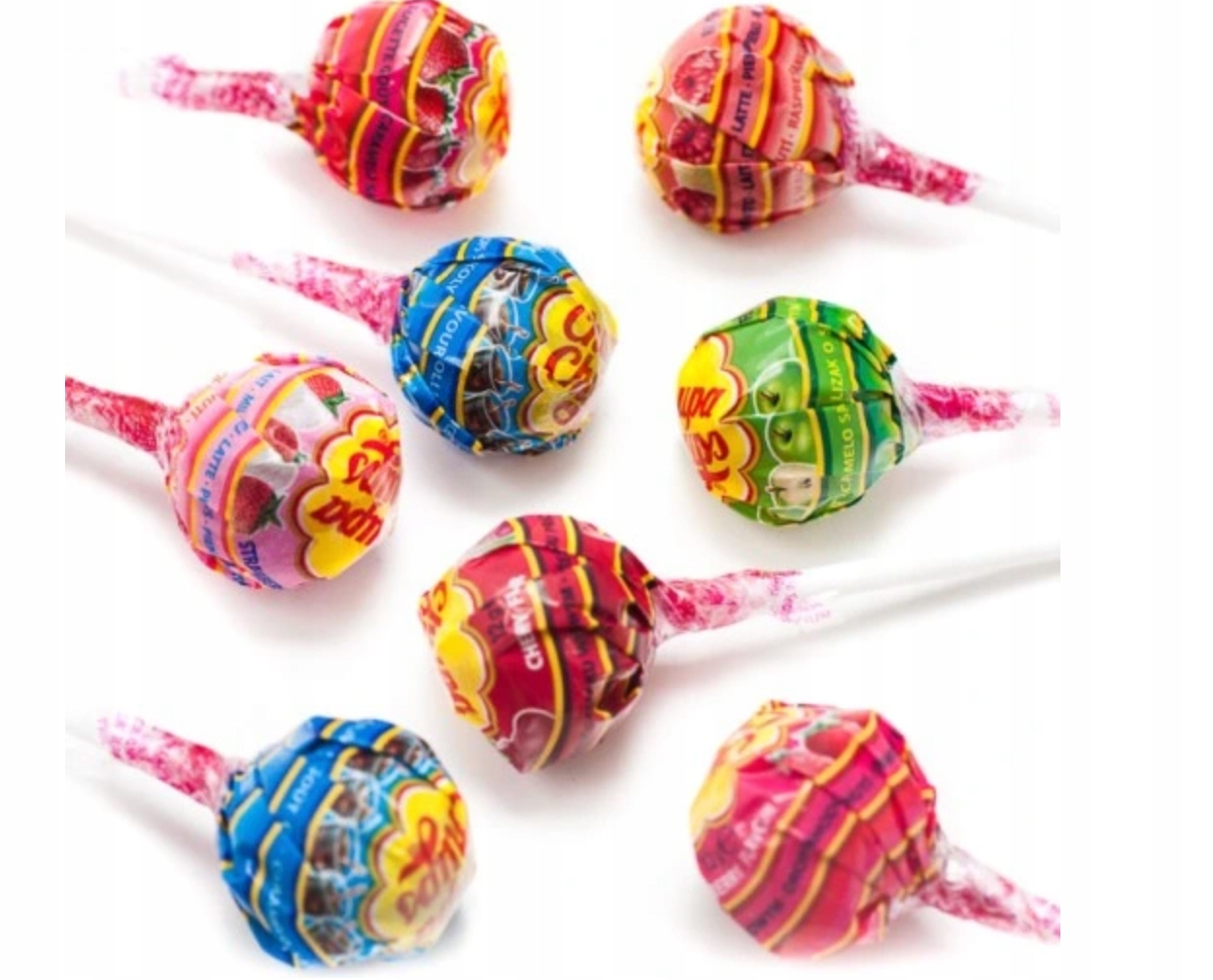 Lizaki Owocowe dzień dziecka Lizak Chupa Chups The Best Of 10 szt 120g dzieci