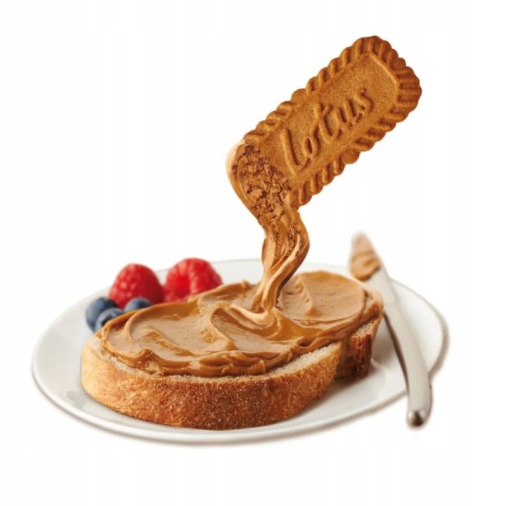 Lotus Krem herbatnikowy Biscoff Ciasteczkowy creamy 400 g do ciasta
